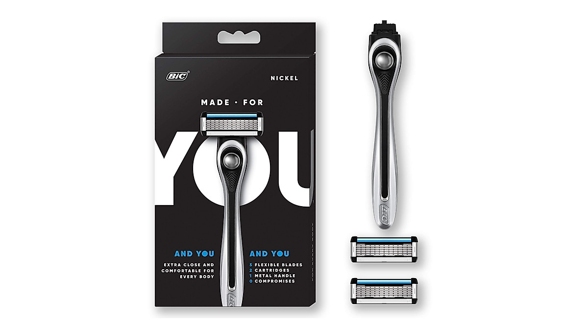 Made For YOU by BIC 5-Blade Razor Kit for Men & Women - Close ...