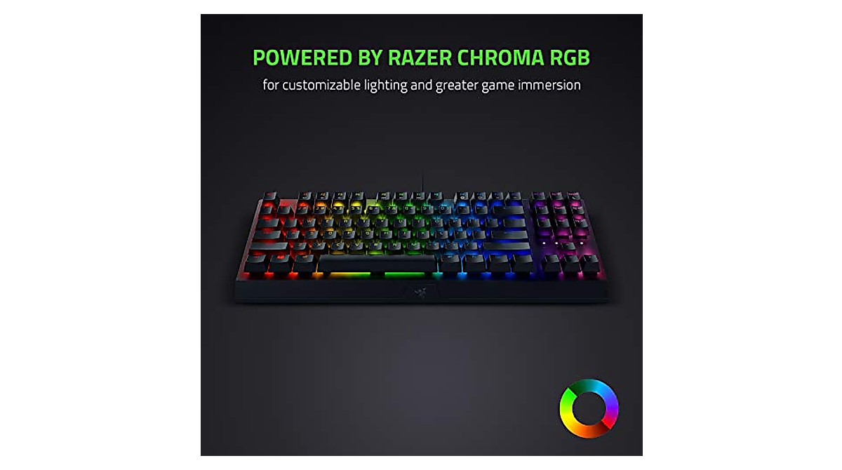 Razer BlackWidow V3 TKL Mechanical Gaming Keyboard | Silent RGB Switches