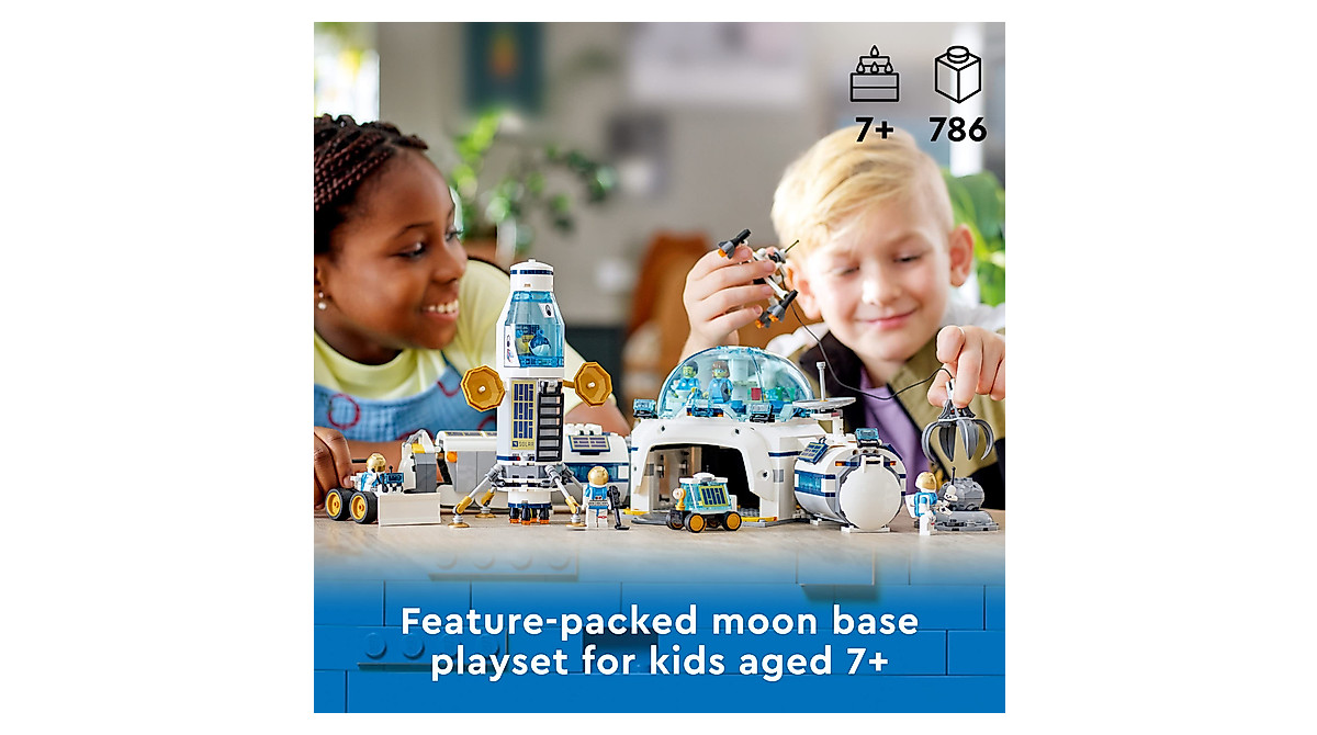 LEGO City Lunar Research Base - NASA Inspired Space Toy