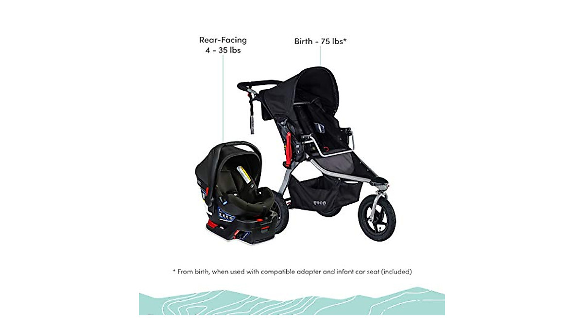 BOB Gear Rambler Travel System with B-Safe Gen2 Infant Car Seat