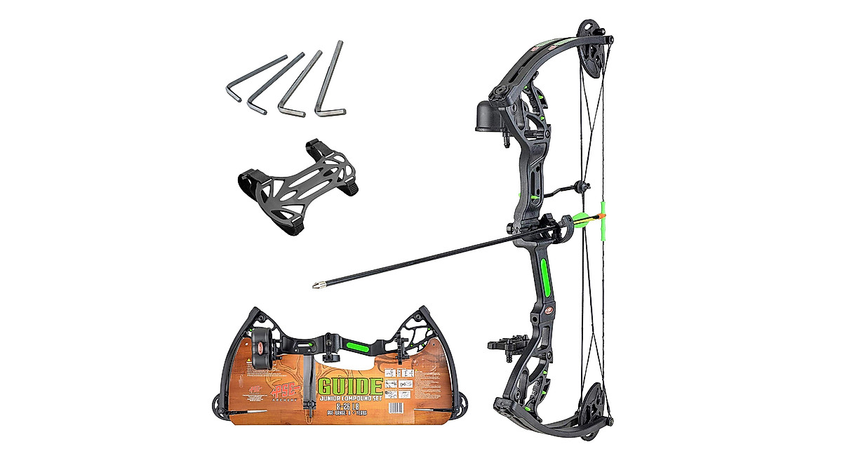 PSE ARCHERY Guide Youth Compound Bow Set for Beginners | Safe & Complete