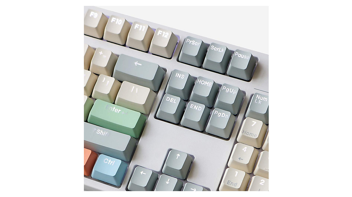 HFSECURITY Canvas PBT Backlit Keycaps for Gaming Keyboards