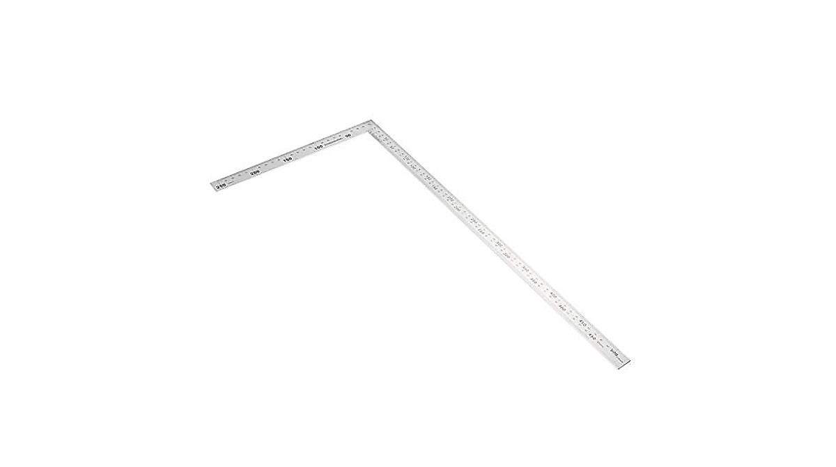Oumefar L-Shaped Stainless Steel Ruler - High Quality Tool
