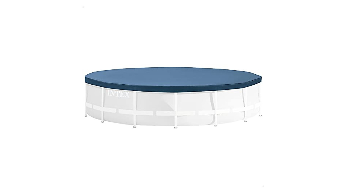 Intex 12' Frame Pool Cover - Durable & Affordable Pool Accessory