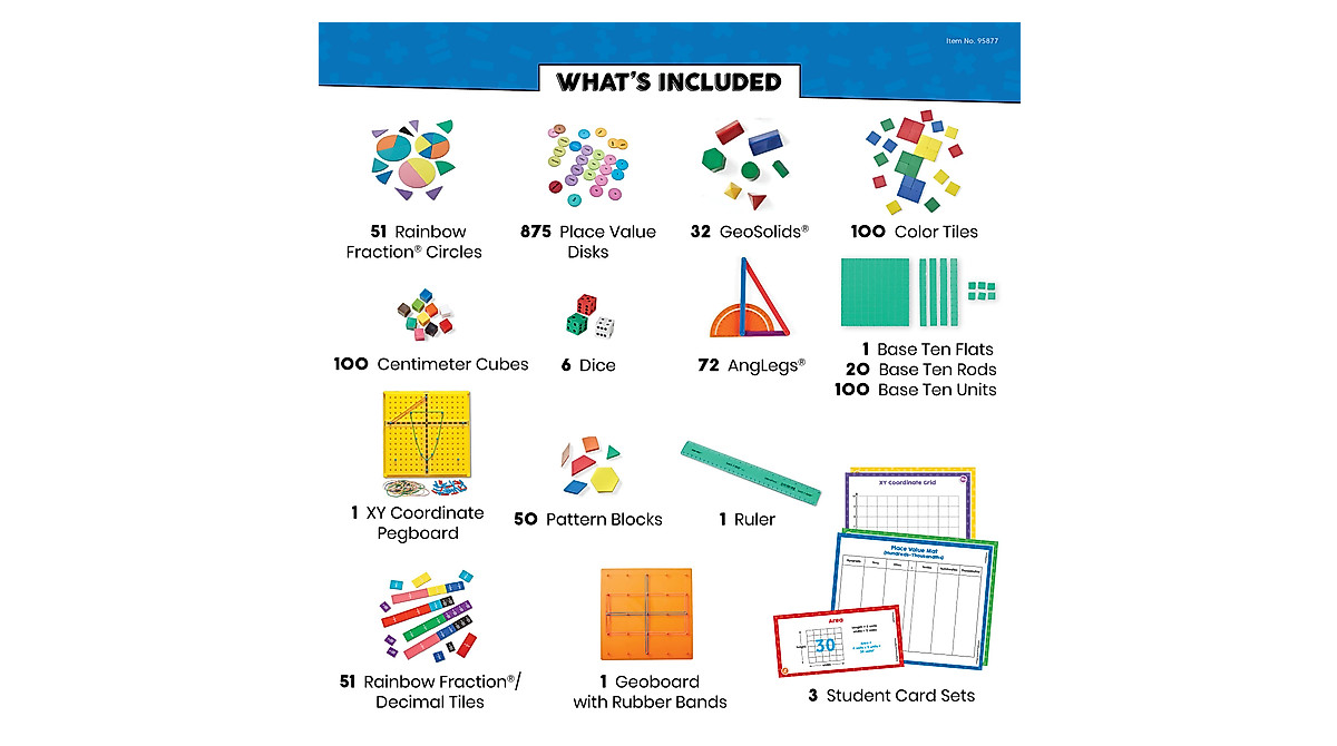 hand2mind Math Tools Set for Small Groups