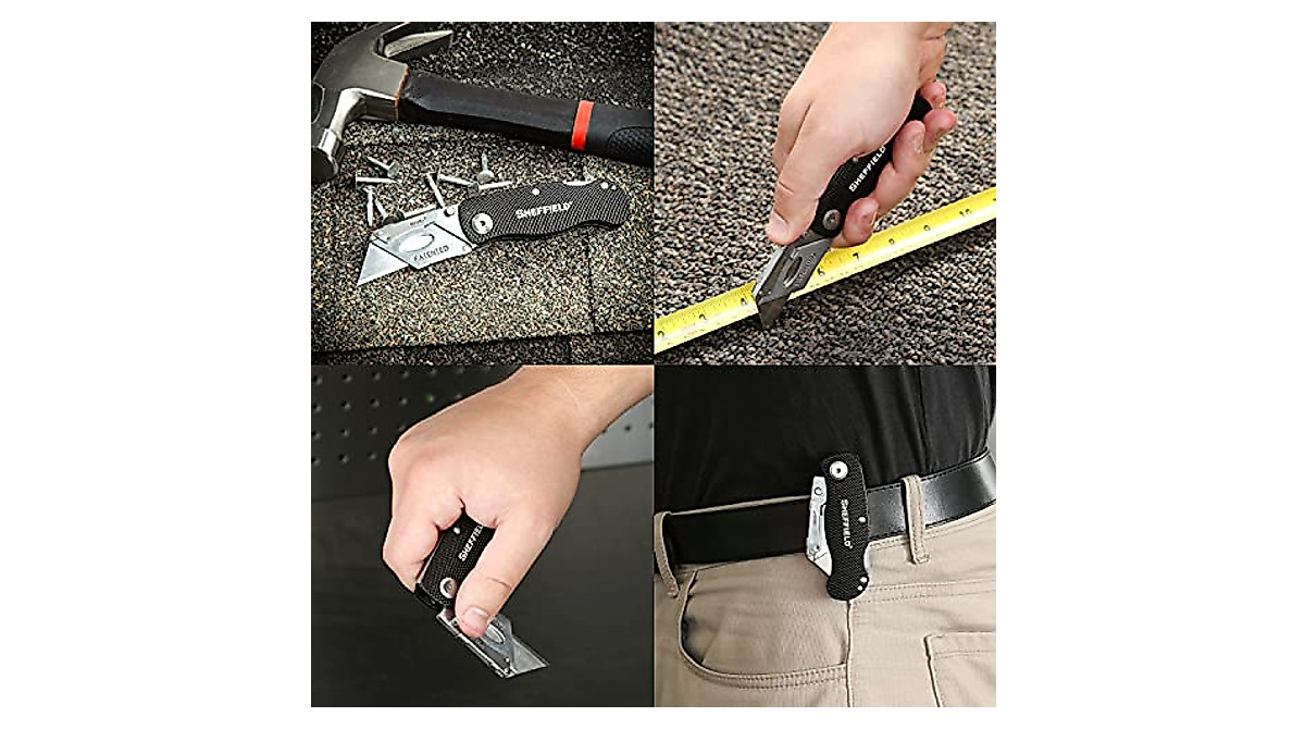 Sheffield 12613 Ultimate Lock Back Utility Knife