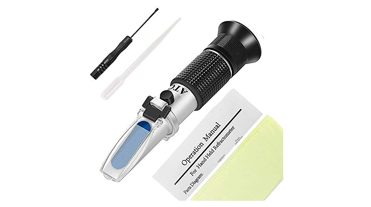 DLH Antifreeze Refractometer: 5-in-1 Precision Tester
