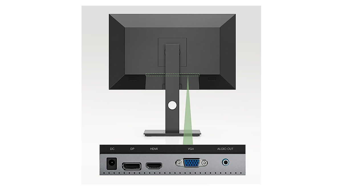 Mobile Pixels 23.8'' FHD Gaming Monitor with FreeSync and VESA Mount