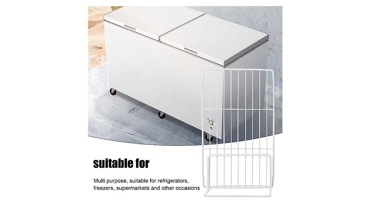 PRETYZOOM Adjustable Refrigerator Dividers for Freezer