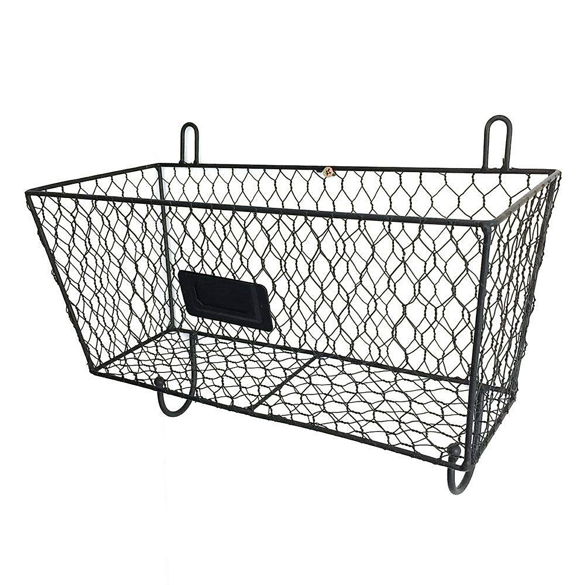 3pcs Wall Mounted Metal Baskets - Vintage Kitchen & Home Organizer