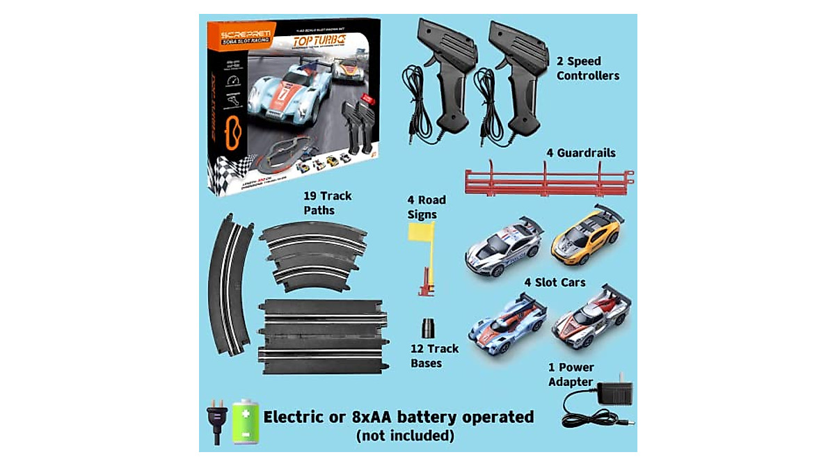 Electric Racing Tracks for Kids - Ultimate Race Set