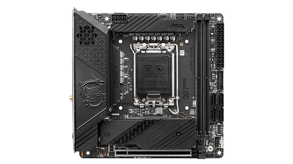MSI MEG Z690I Unify Gaming Motherboard for 12th Gen Intel