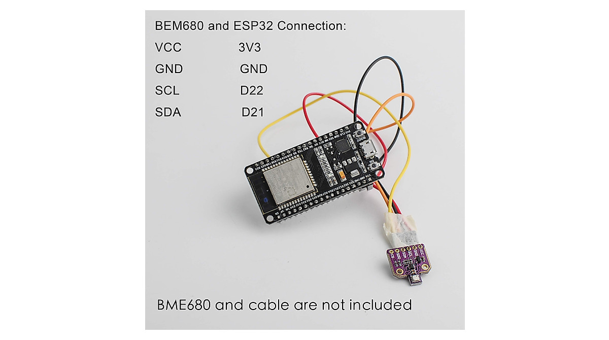 DIYmall DEVIT V1 ESP32-WROOM-32 Development Board Pack of 2