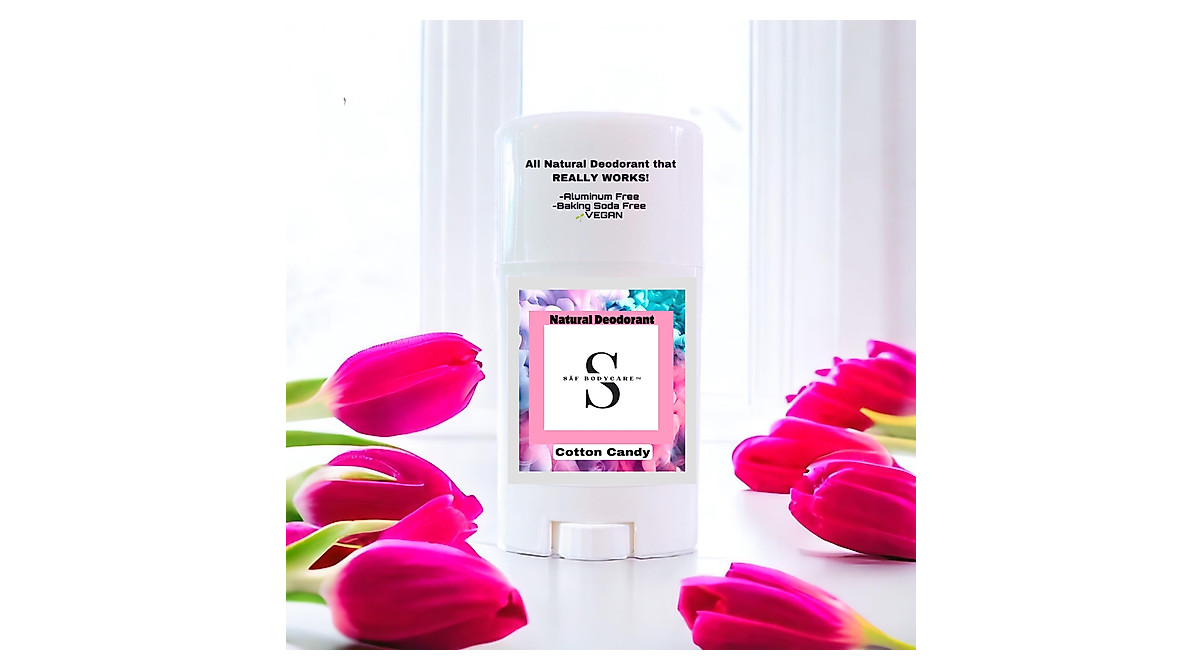 SĀF Deodorant All Natural Vegan, Plant Based Odor Buster,WHOLE BODY ...