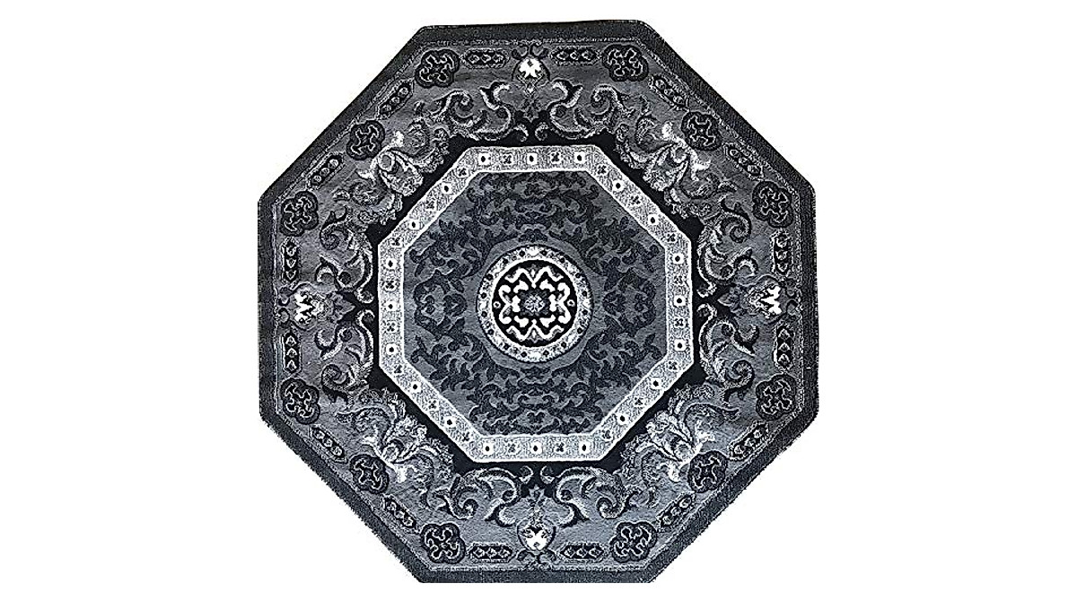Carpet King Traditional Persian Octagon Rug - Elegant & Durable
