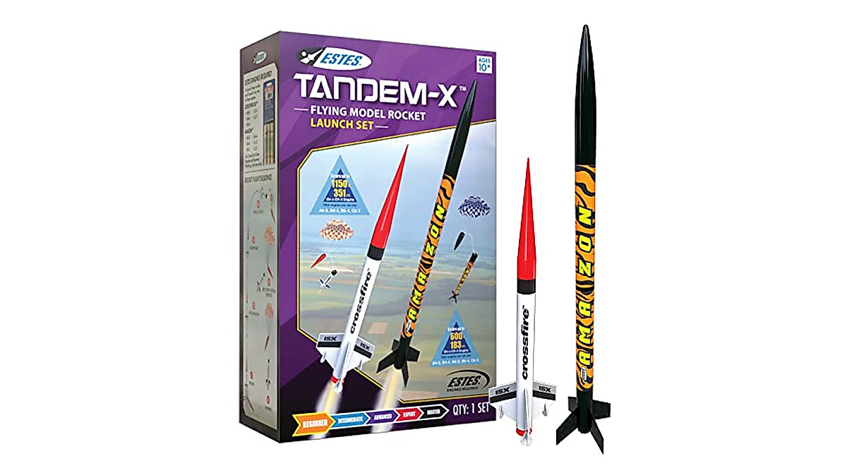 Estes Tandem-X Launch Set - Fun & Educational Rocketry Experience