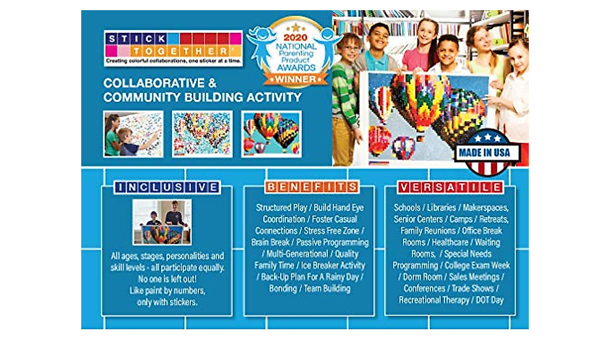 Join the Fun with Huge Mosaic Puzzle Poster Kits