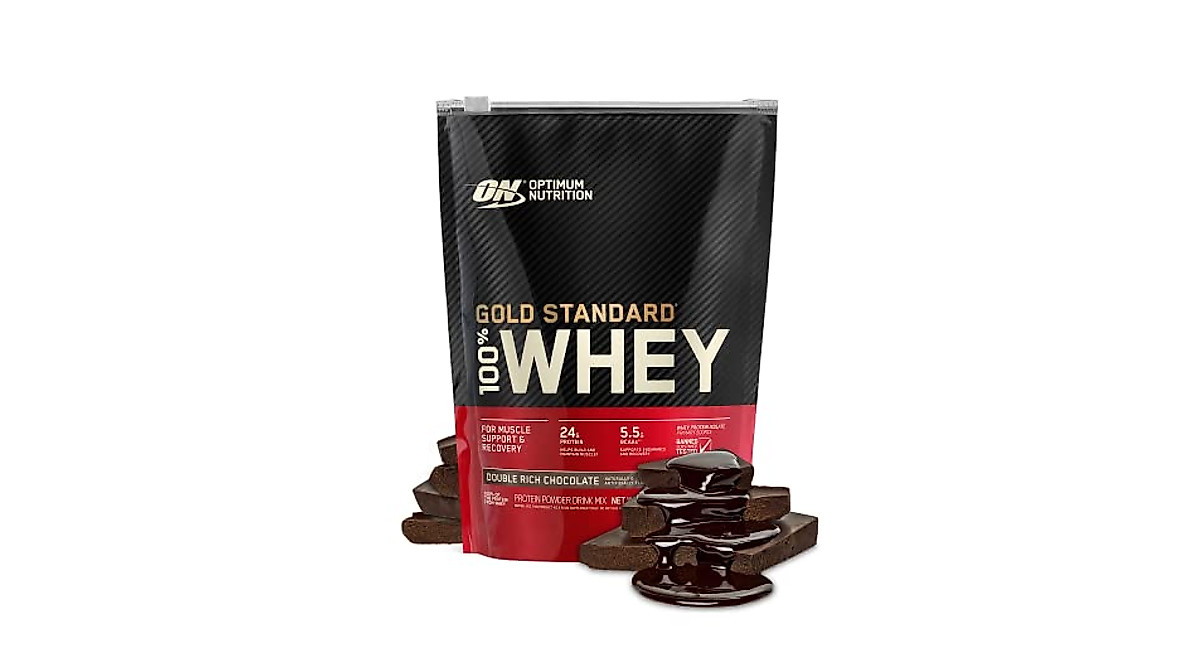 Optimum Nutrition Gold Standard Whey Protein - Double Rich Chocolate