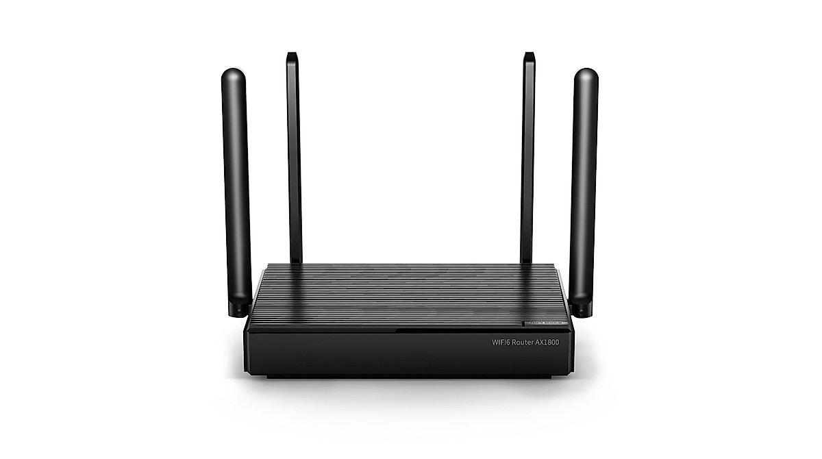 WiFi 6 Router AX1800 - Fast & Secure Internet Router