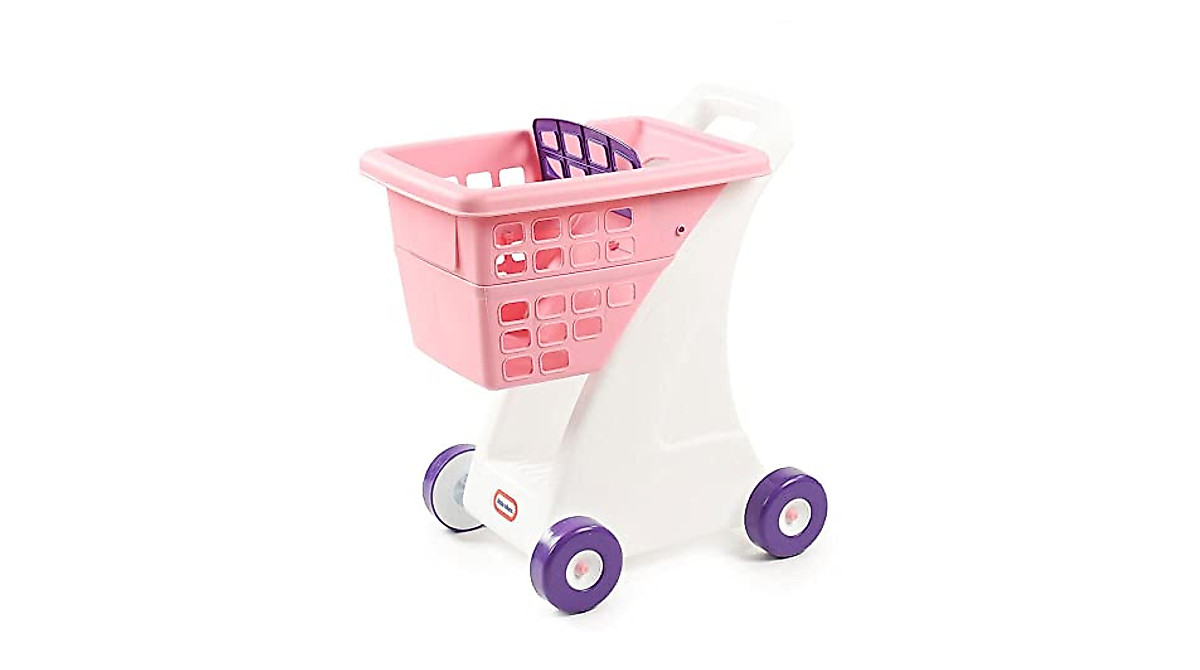 Little Tikes Pink Shopping Cart for Toddlers - Fun & Durable Toy