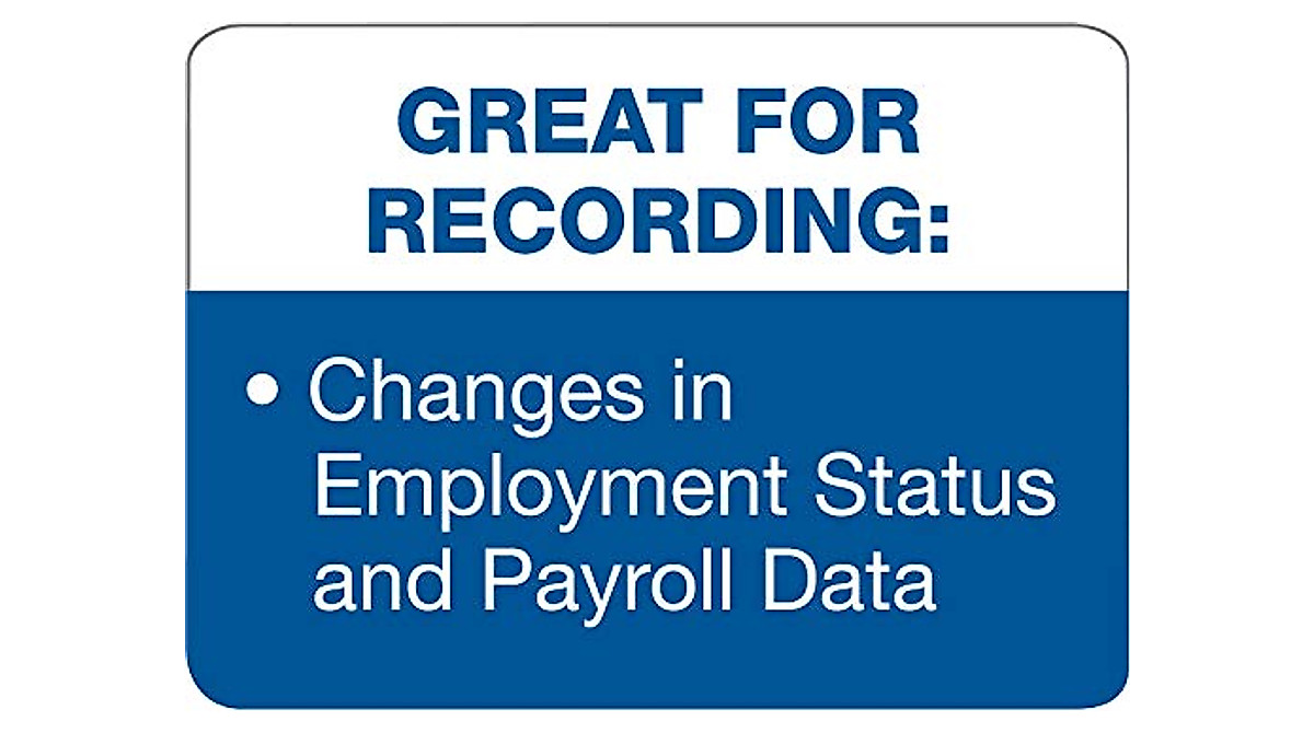 TOPS Payroll Change Report 2-Part Carbonless Forms | HR & Payroll