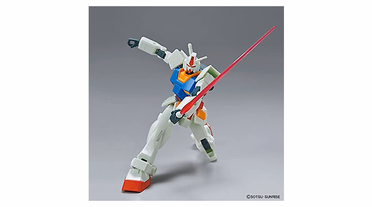 Bandai RX-78-2 Gundam Model Kit with Full Weapons Set