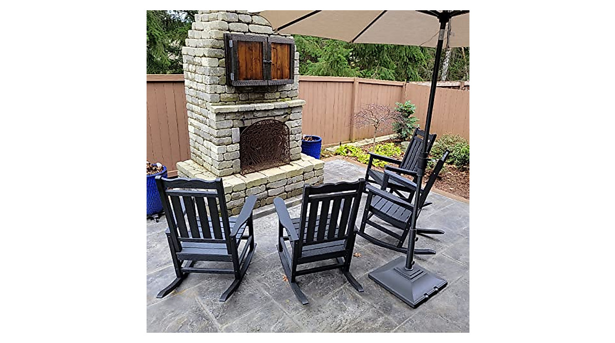 Stoog All-Weather Rocking Chair - 400 lbs Capacity