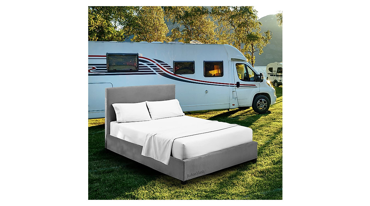 RV Bunk Sheet Set - 30 x 80 White Cotton for Cot Bunk Bed
