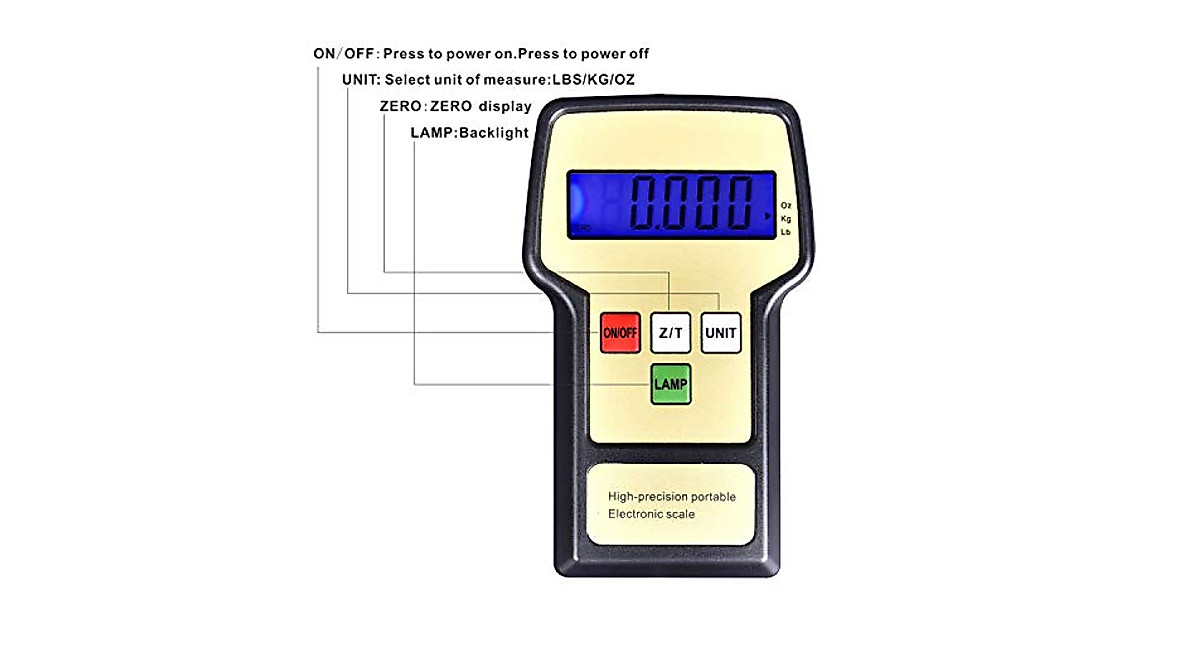Aain LX36575D HVAC Refrigerant Scale – Precise Digital Charging Tool