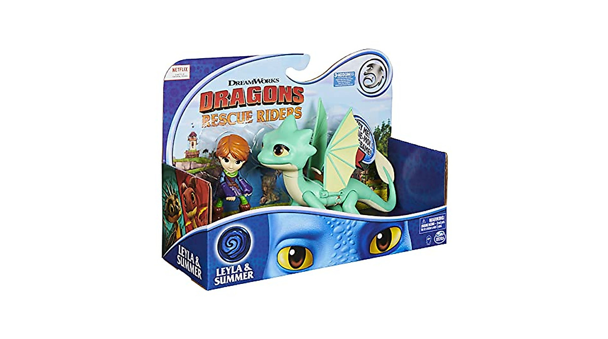 Dreamworks Dragons Rescue Riders Figures with Sounds | Kids' Playset