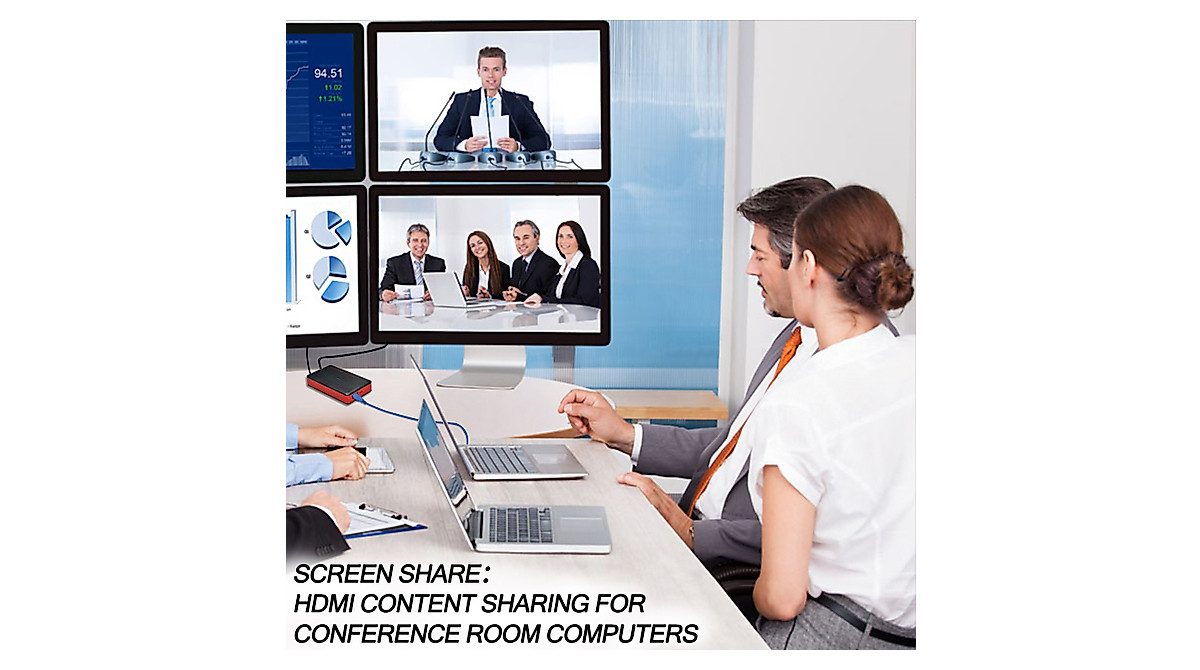 USB3.0 4K HDMI Game Capture Card for Live Streaming & Recording