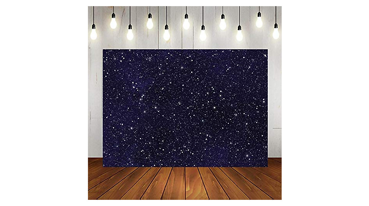 Stunning Night Sky Star Backdrop for Events & Photography