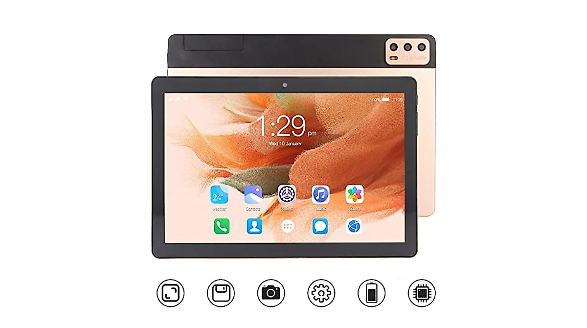 BROLEO Office Tablet - 6GB RAM, 128GB Storage