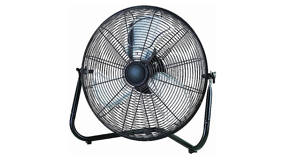 MatYas 20 Inch High Velocity Steel Floor Fan