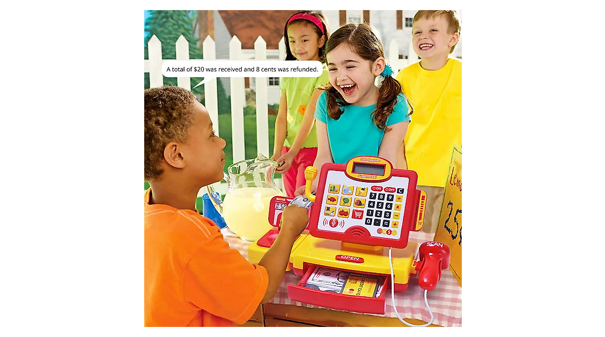 FS Cash Register Toy - Fun & Educational for Kids 3-8