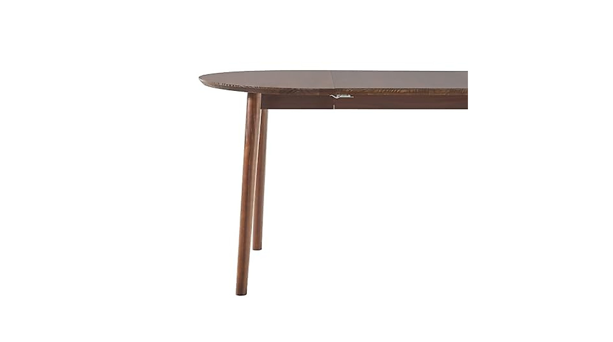 Walker Edison Mid Century Oval Dining Table - Stylish & Versatile
