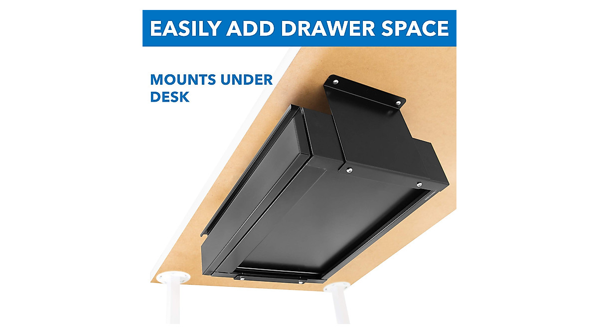 Mount-It! Under Desk Drawer Kit for Laptop & Tablet