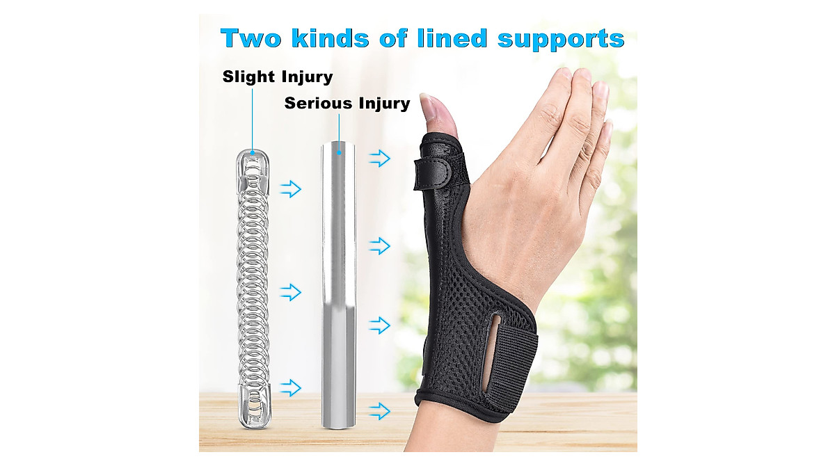 PKSTONE Adjustable Thumb Brace for Pain Relief