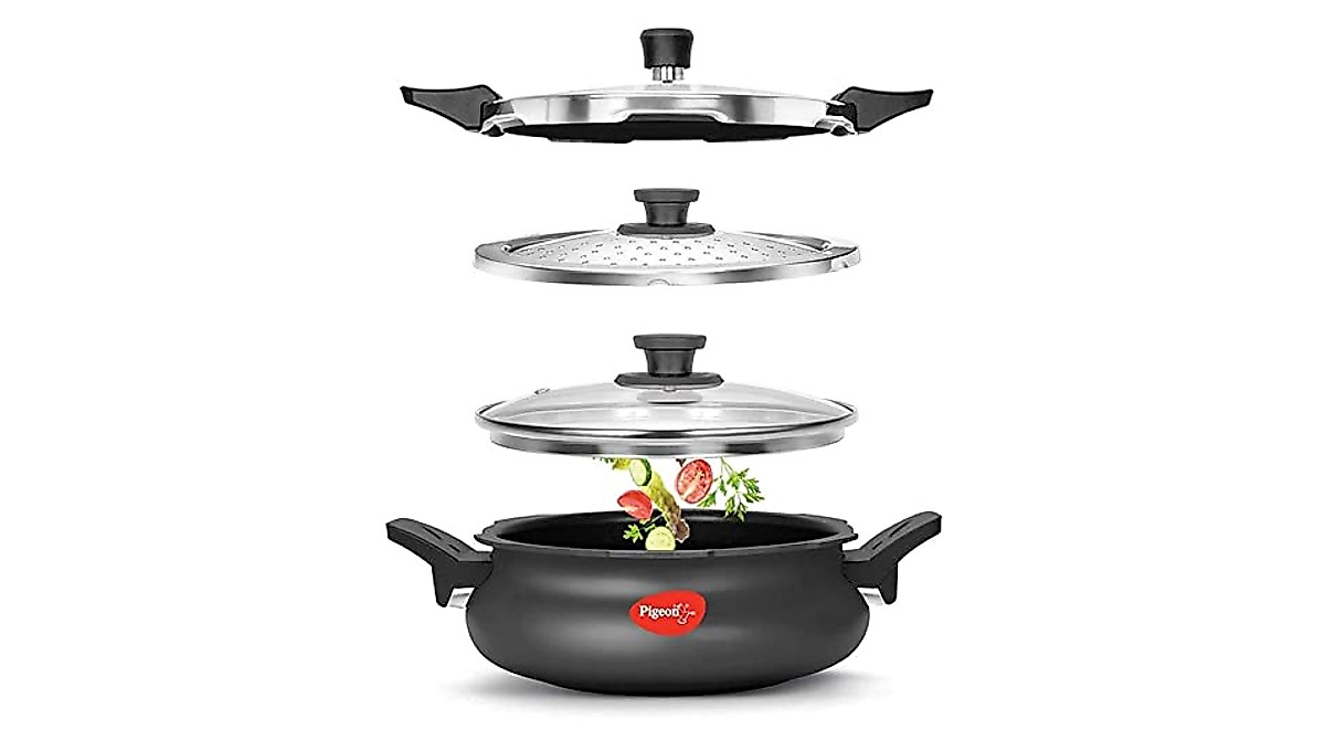 Pigeon 3.2 Quart Super Cooker - Versatile All-In-One