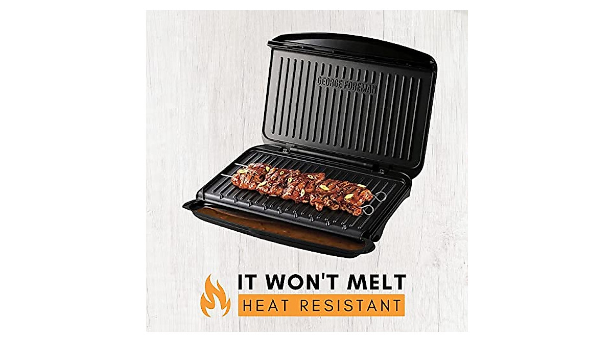2 Pack George Foreman Grill Oil Grease Catcher Drip Tray - 14.5