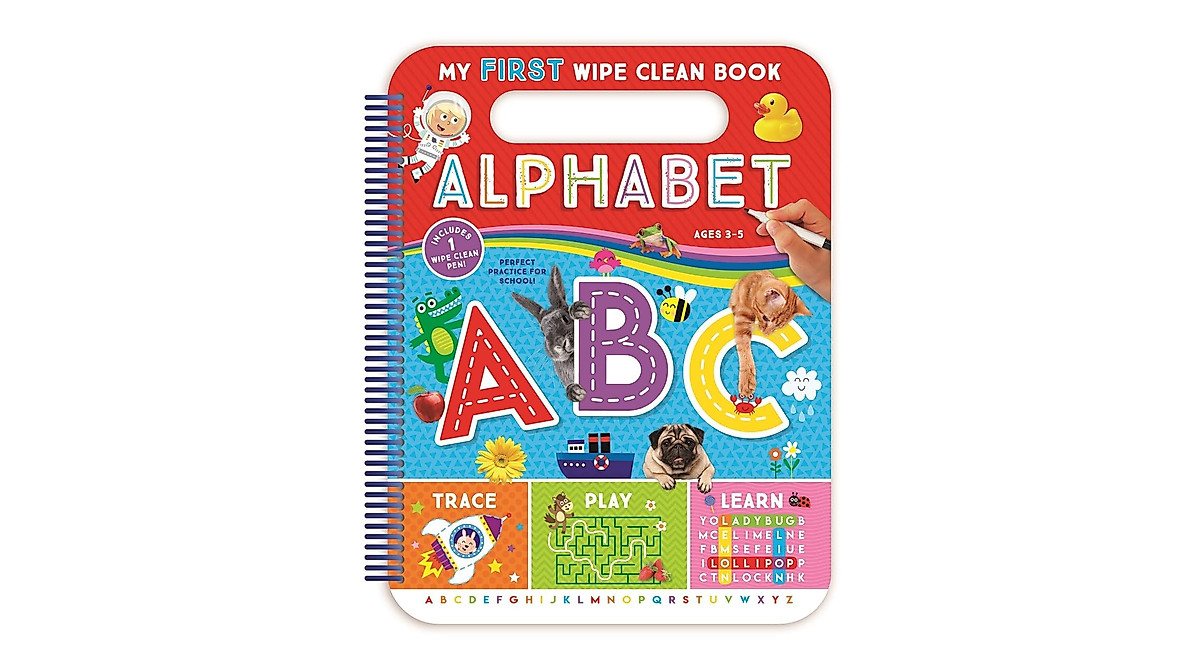 My First Wipe-Clean ABC Book for Kids | Learn Letters & Words