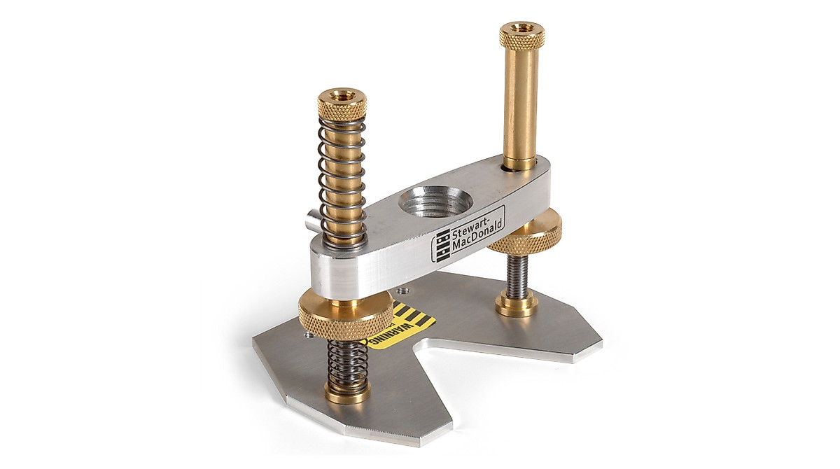 StewMac Precision Router Base for Exact Freehand Routing