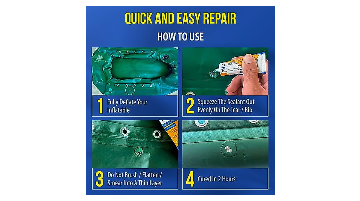 AquaPro Liquid Repair Kit: Waterproof Patch for Inflatables & More