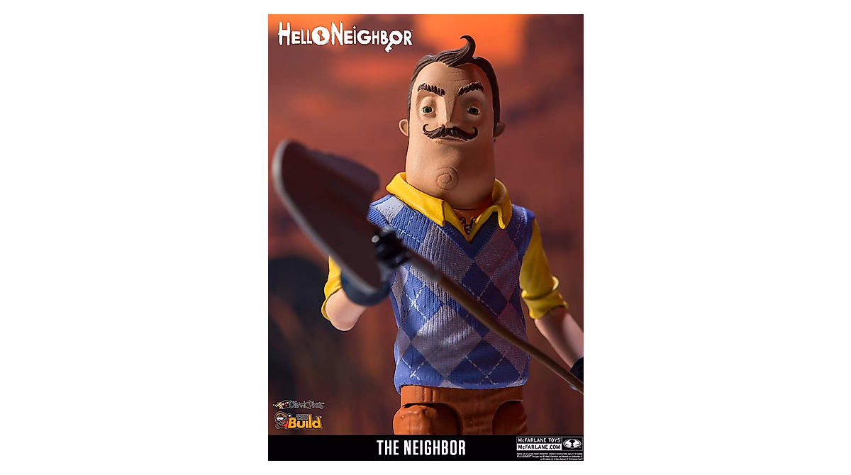 McFarlane Hello Neighbor Action Figure | Collect & Pose
