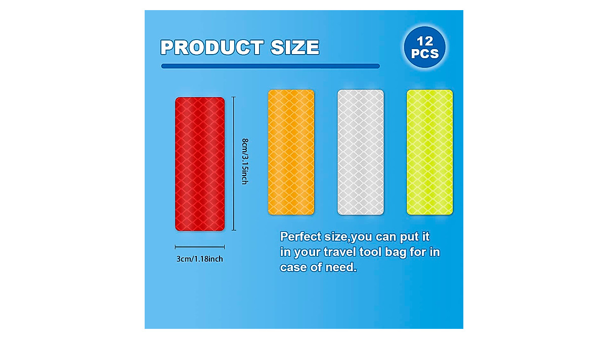 Reflective Stickers for Outdoor Safety | High Visibility Tape