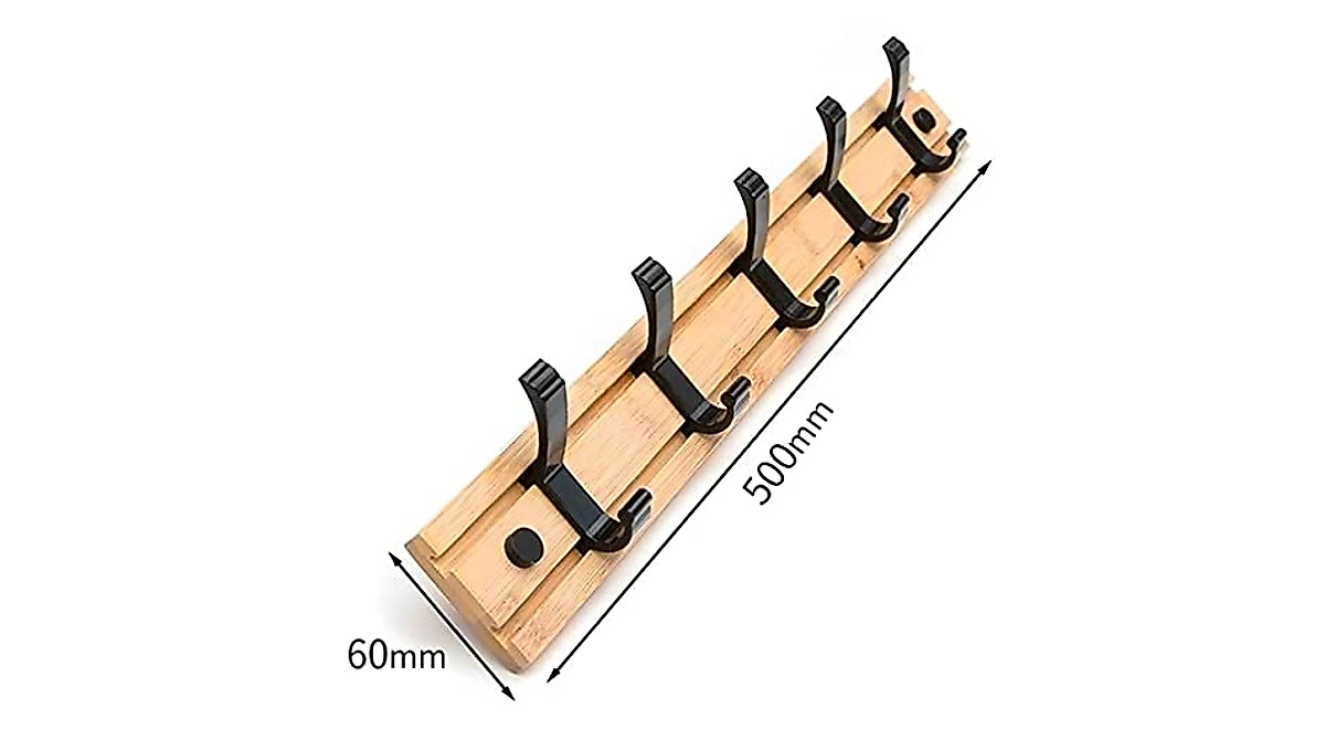 CUBE TECH Wall Mounted Coat Rack - Stylish & Functional