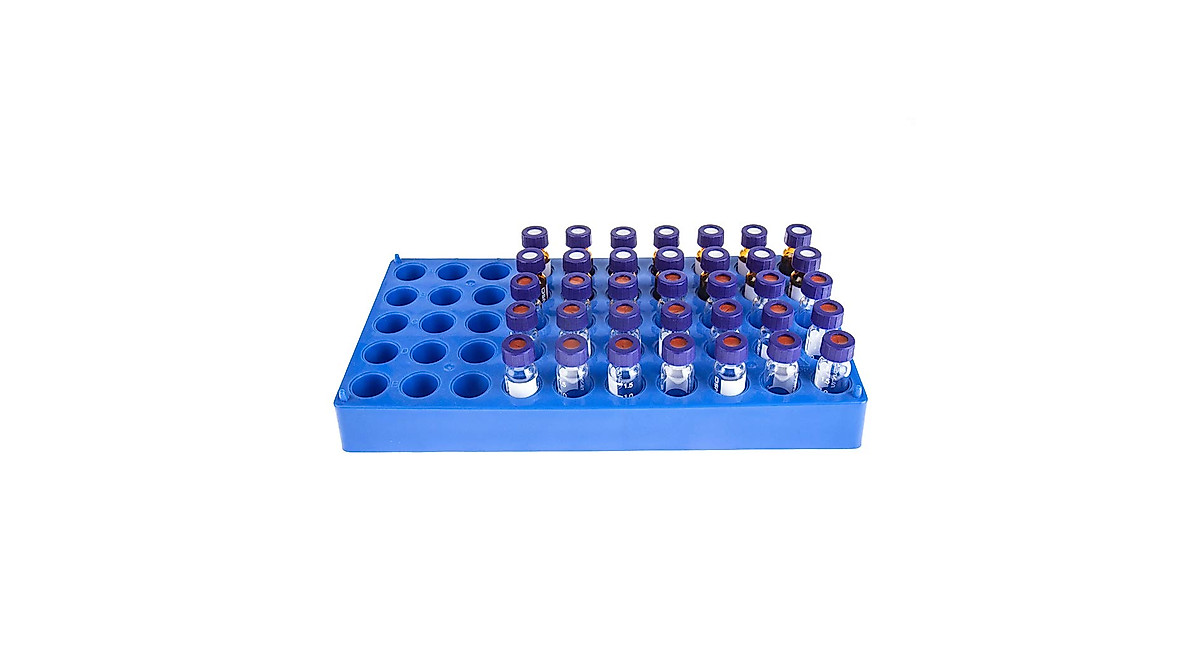 5 Packs Vial Rack for 12mm Vials - Efficient Storage