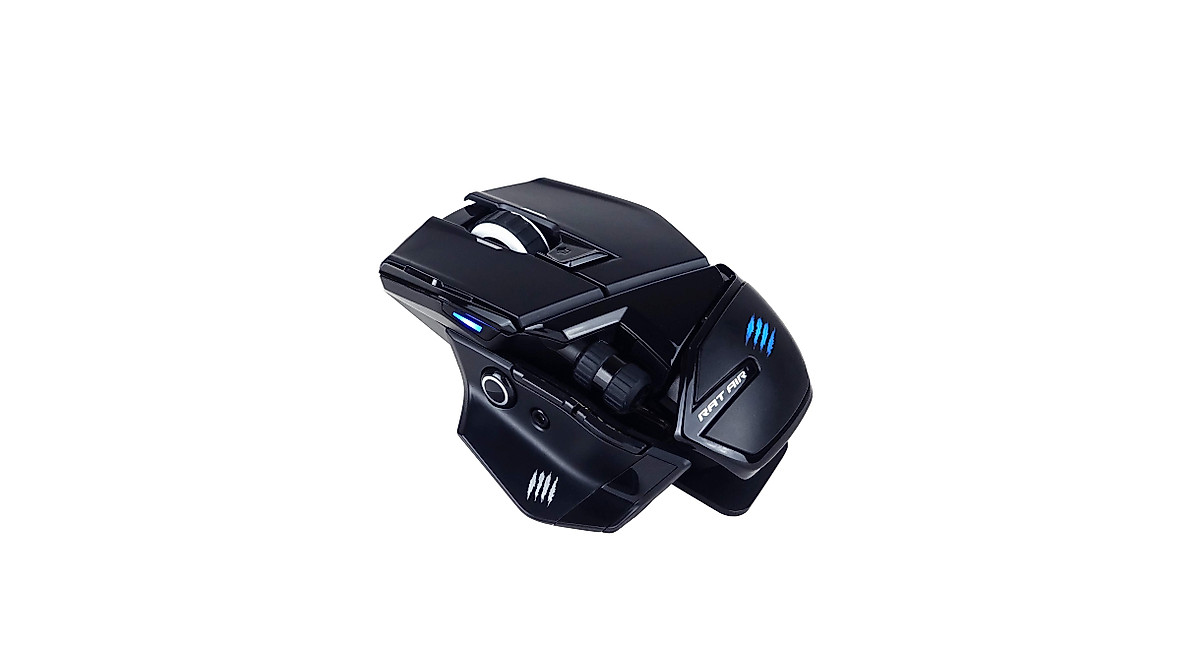 Mad Catz R.A.T. AIR Gaming Mouse - Wireless, Power-Free, Customizable