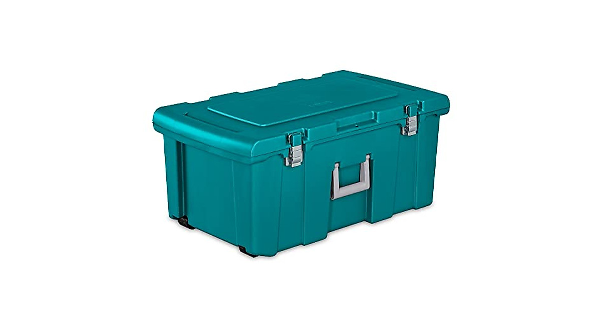 Sterilite 16-Gallon Lockable Storage Totes - Secure Mobile Organization