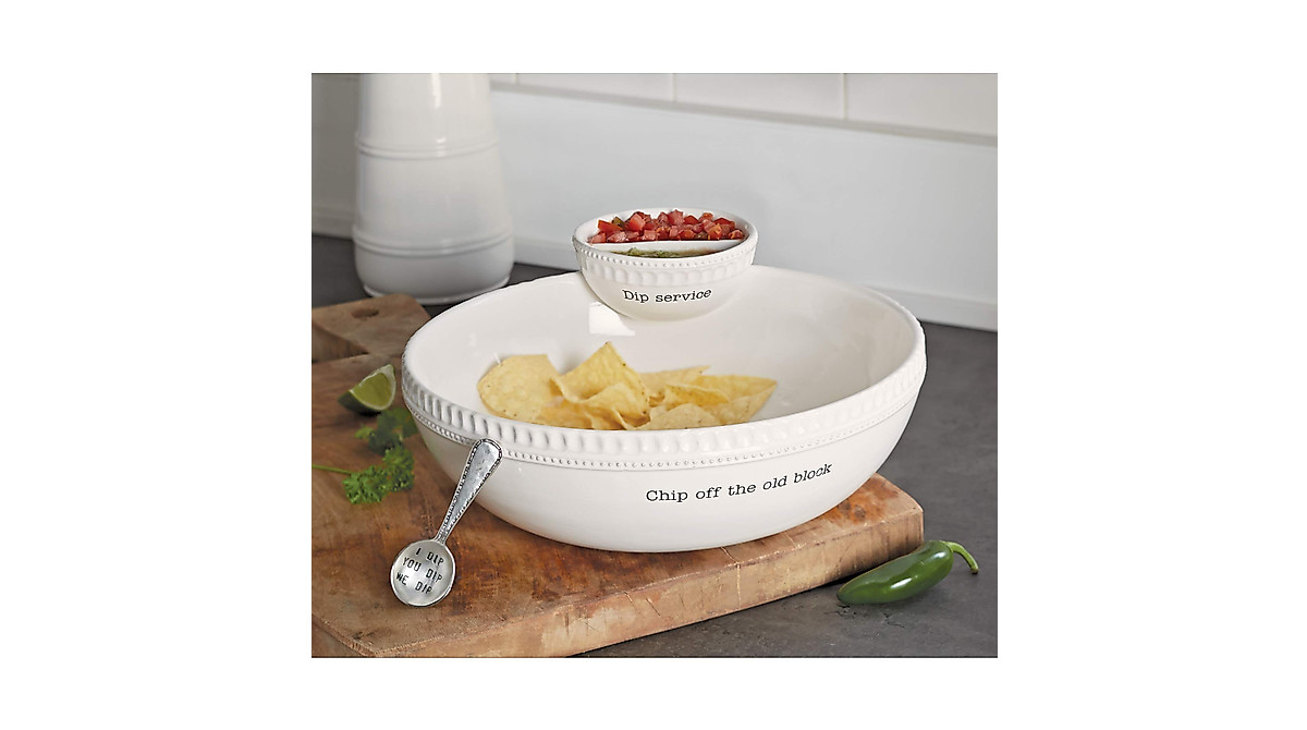Charming Mud Pie Chip Off the Old Block Chip Set